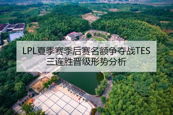 LPL夏季赛季后赛名额争夺战TES三连胜晋级形势分析